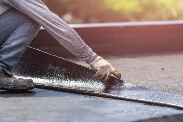 Professional Basement Waterproofing technician working in Sterling Heights, MI